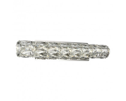 Elegant Valetta Led Wall Sconce - Chrome, L 24" (3501W24C)