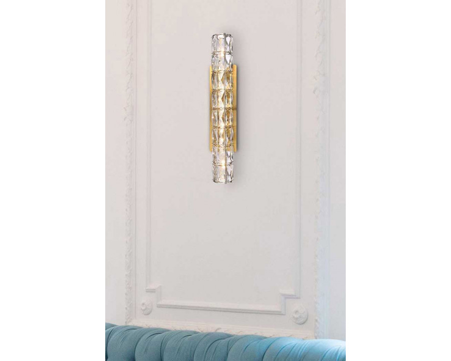 Elegant Valetta Led Wall Sconce - Gold, L 24" (3501W24G)