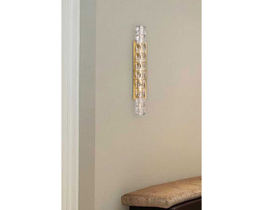 Elegant Valetta Led Wall Sconce - Gold, L 30" (3501W30G)