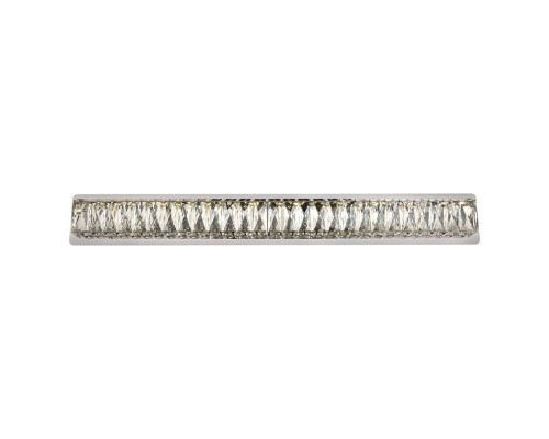 Elegant Monroe Integrated Led Chip Light Wall Sconce - Chrome, L 35.4" (3502W35C)