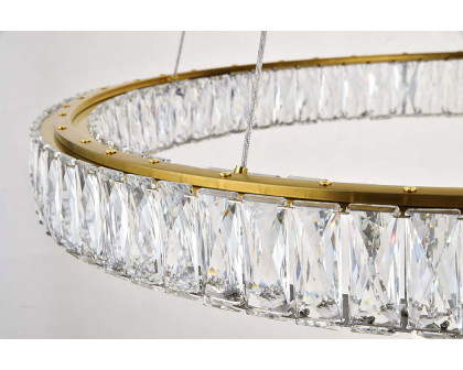 Elegant Monroe Led Chandelier - Gold, L 31" (3503D31G)