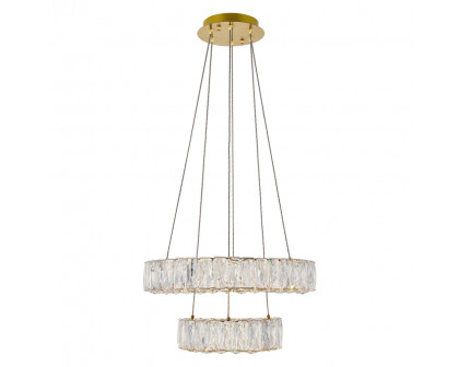 Elegant - Monroe 5 Tier Led Chandelier