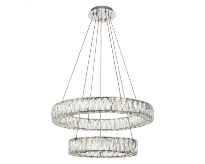 Elegant - Monroe 5 Tier Led Chandelier