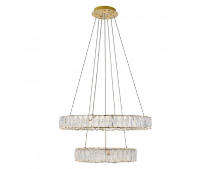 Elegant - Monroe 5 Tier Led Chandelier