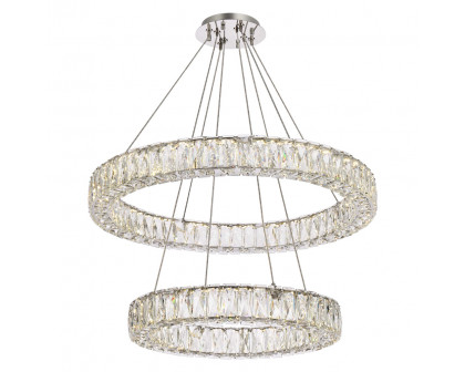 Elegant - Monroe 5 Tier Led Chandelier