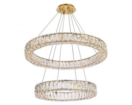 Elegant - Monroe 5 Tier Led Chandelier