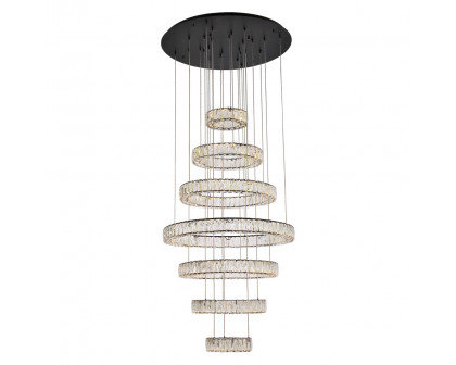 Elegant - Monroe 5 Tier Led Chandelier