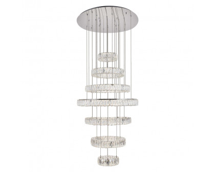 Elegant - Monroe 5 Tier Led Chandelier