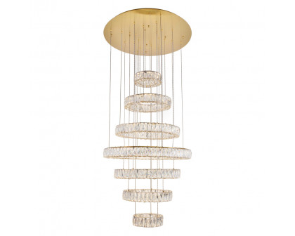 Elegant - Monroe 5 Tier Led Chandelier