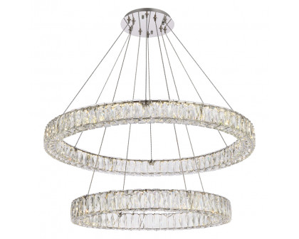 Elegant - Monroe 5 Tier Led Chandelier