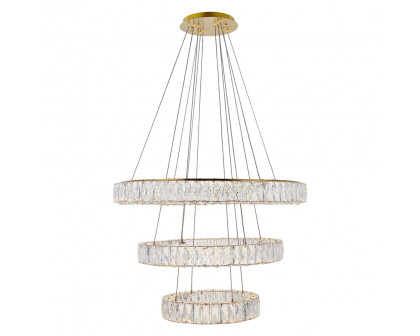 Elegant - Monroe 5 Tier Led Chandelier