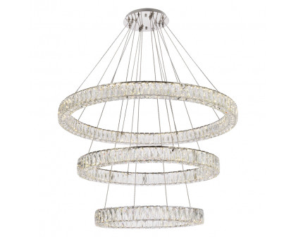 Elegant - Monroe 5 Tier Led Chandelier