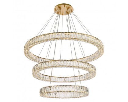 Elegant - Monroe 5 Tier Led Chandelier