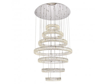 Elegant - Monroe 5 Tier Led Chandelier