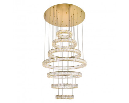 Elegant - Monroe 5 Tier Led Chandelier