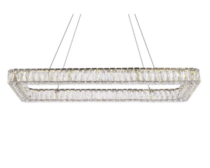 Elegant Pendant Light - Chrome, L 42" (3504D42L1C)