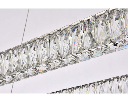 Elegant Pendant Light - Chrome, L 42" (3504D42L1C)