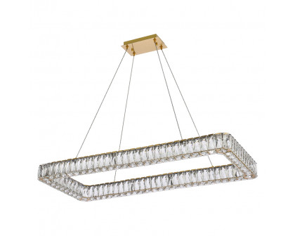 Elegant Pendant Light - Gold, L 42" (3504D42L1G)