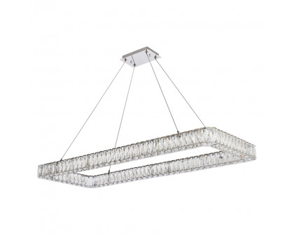 Elegant Pendant Light - Chrome, L 50" (3504D50L1C)