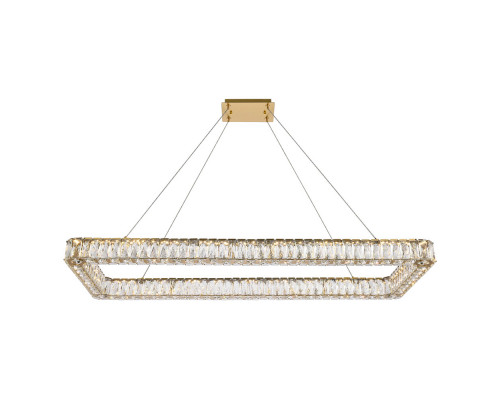 Elegant Pendant Light - Gold, L 50" (3504D50L1G)