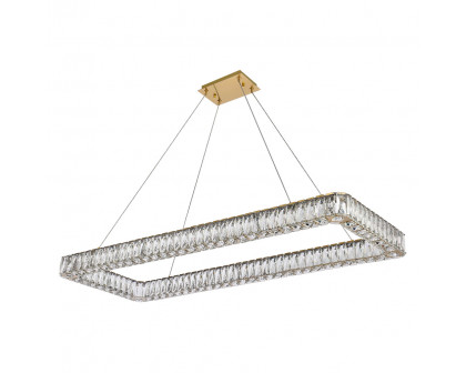 Elegant Pendant Light - Gold, L 50" (3504D50L1G)