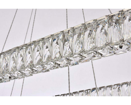 Elegant Pendant Light - Chrome, L 42", 2 Lights (3504G42L2C)