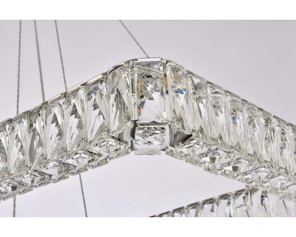 Elegant Pendant Light - Chrome, L 42", 2 Lights (3504G42L2C)