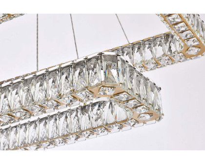 Elegant Pendant Light - Gold, L 42", 2 Lights (3504G42L2G)