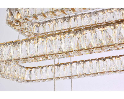 Elegant Pendant Light - Gold, L 42", 3 Lights (3504G42L3G)