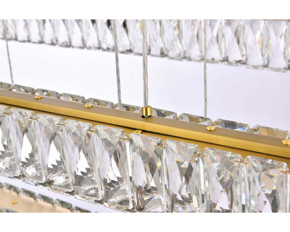 Elegant Pendant Light - Gold, L 42", 3 Lights (3504G42L3G)