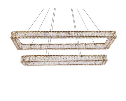 Elegant Pendant Light - Gold, L 50", 2 Lights (3504G50L2G)