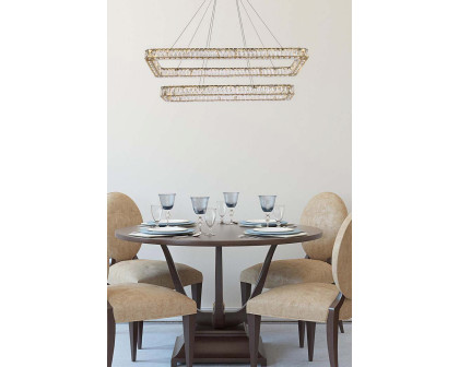 Elegant Pendant Light - Gold, L 50", 2 Lights (3504G50L2G)