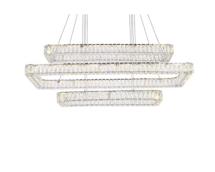 Elegant Pendant Light - Chrome, L 50", 3 Lights (3504G50L3C)