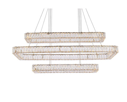 Elegant Pendant Light - Gold, L 50", 3 Lights (3504G50L3G)