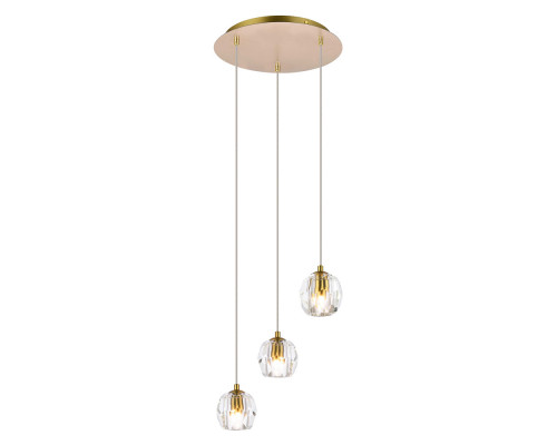 Elegant Eren 1 Light Pendant - Gold, L 12" (3505D12G)