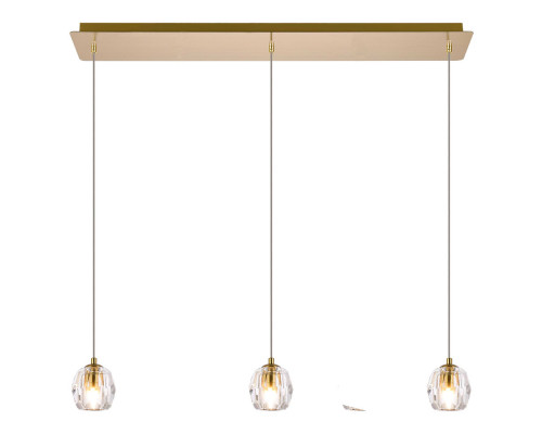 Elegant Eren 1 Light Pendant - Gold, L 28" (3505D28G)