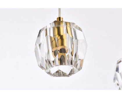 Elegant Eren 1 Light Pendant - Gold, L 28" (3505D28G)