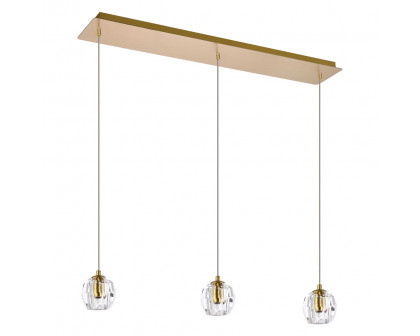 Elegant Eren 1 Light Pendant - Gold, L 28" (3505D28G)