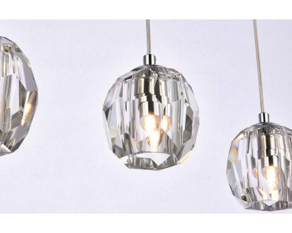 Elegant Eren 1 Light Pendant - Chrome, L 32" (3505D32C)