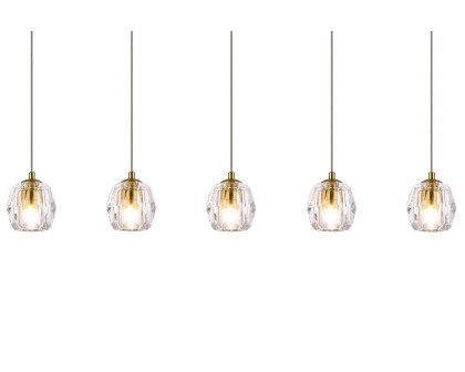 Elegant Eren 1 Light Pendant - Gold, L 32" (3505D32G)