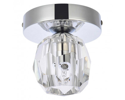 Elegant Eren 1 Light Flush Mount - Chrome (3505F5C)