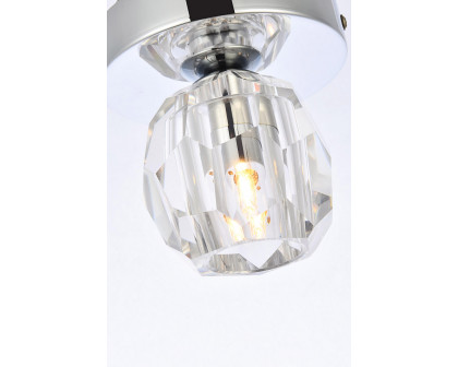 Elegant Eren 1 Light Flush Mount - Chrome (3505F5C)