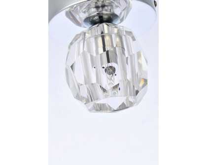 Elegant Eren 1 Light Flush Mount - Chrome (3505F5C)