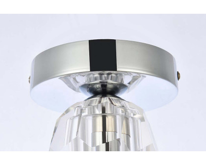 Elegant Eren 1 Light Flush Mount - Chrome (3505F5C)