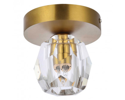 Elegant Eren 1 Light Flush Mount - Gold (3505F5G)