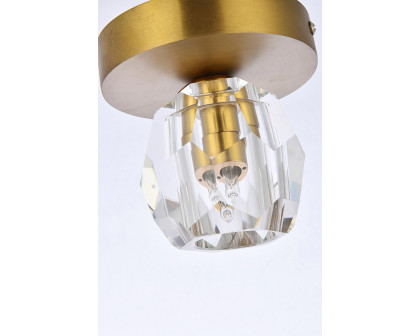 Elegant Eren 1 Light Flush Mount - Gold (3505F5G)