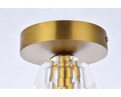 Elegant Eren 1 Light Flush Mount - Gold (3505F5G)