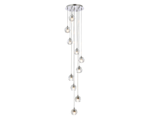 Elegant Eren 24 Lights Pendant - Chrome, L 11" (3505G11C)