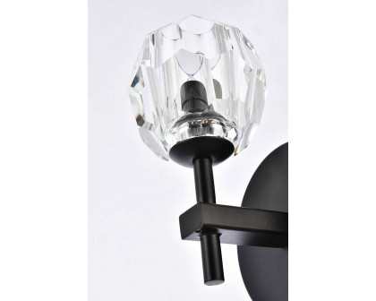 Elegant Wall Sconce - Black (3505W6BK)