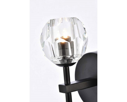 Elegant Wall Sconce - Black (3505W6BK)